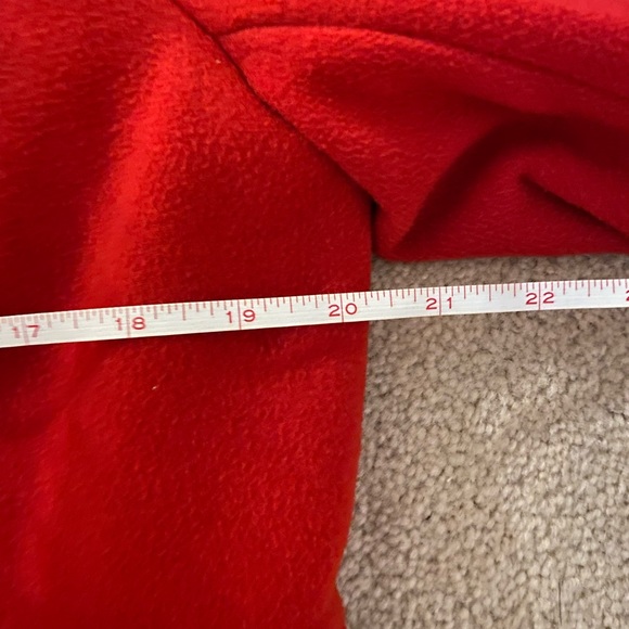 Red peacoat jacket - Picture 6 of 6